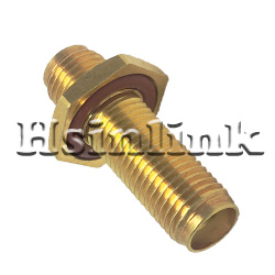HS-SMAF To SMAF Bulkhead With O-Ring Adapter (10G)